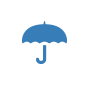 Animated umbrella icon